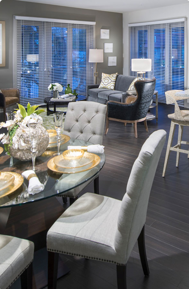 Beautiful custom wood flooring